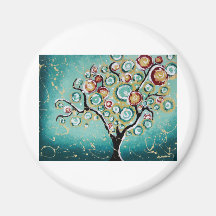 "Wishes" Fridge Magnet