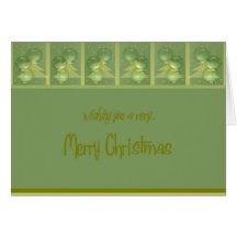 Wishing you a Merry Christmas Card