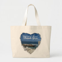 Wispy Clouds Over the Rocks; Promotional Canvas Bag