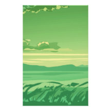 Wispy Day Collection Stationery Paper