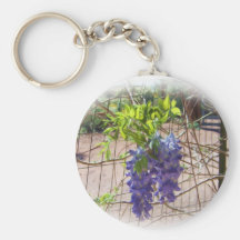Wisteria delight keychain