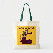 Wistful Witch, Trick or Treat Bag