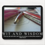 wit and wisdom mouse pads
