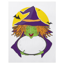 Witch and Cauldron Custom Flyer