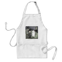 Witch and Ghost in Love Aprons