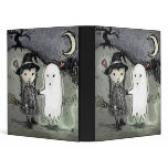Witch And Ghost In Love Binder