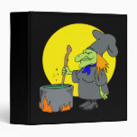witch cooking potion 3 ring binders