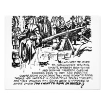 Witch Dunking Invitation