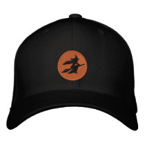 Witch Embroidered Baseball Cap