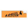 Witch Evolution Bumper Stickers
