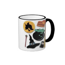 "Witch" Halloween Mug