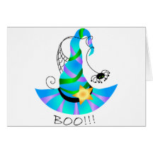 Witch Hat Blue Cards