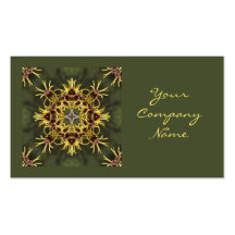 Witch Hazel pattern business card