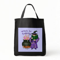 Witch in Training Canvas Bags