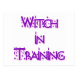 Witch in Training Post Card