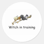 Witch In Training Sticker