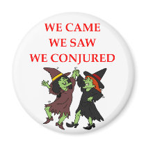 witch joke magnets