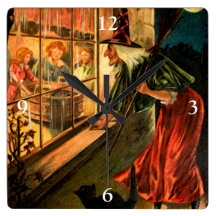 Witch Looking Through Window