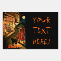 Witch Looking Through Window