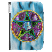 Witch Pentagram Kindle Cases