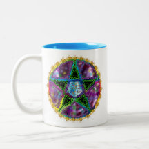 Witch Pentagram Mugs