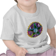 Witch Pentagram Tee Shirts