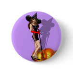 witch pinup buttons