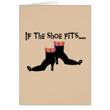 Witch Shoes T-shirts and Gifts Greeting Card