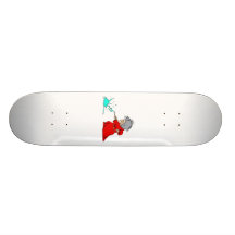 Witch zapping spell skateboard decks