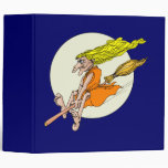 Witch zooming thru the sky binders