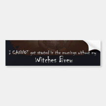 Witches Brew Bumper Sticker