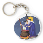 Witches Brew Halloween Keychain