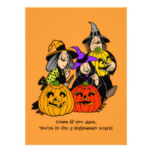 Witches' Brew - Halloween Party Costume Personalized Invitation