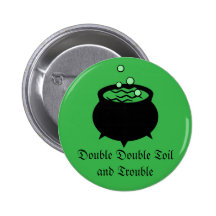 Witches Brew Pinback Buttons
