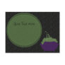 witches cauldron bublle card postcards