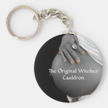 witches cauldron keychain