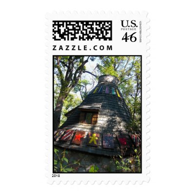 Witches Hut Postage by MDKgraphics