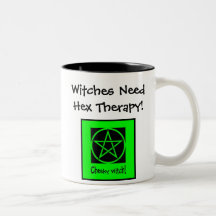 Witches Need Hex Therapy! Cheeky Mug