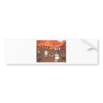 Witches Wash Day Bumper Sticker