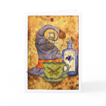 Witch's Tea Greeting Card