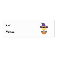 witchy goofkins goose business card template