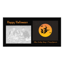 Witchy Halloween Photo Cards