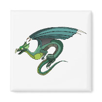 With a Glint in his Eye Refrigerator Magnet