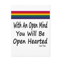 With An Open Mind You Will Be Open Hearted