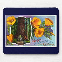 With Best New Year Wishes from California Mouse Pad