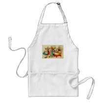 With Best Wishes Children Baking Card Apron
