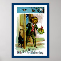 With Best Wishes for Halloween Posters