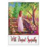 WITH DEEPEST SYMPATHY GREETING CARD