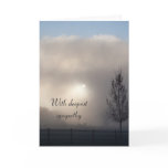 With Deepest Sympathy Misty Dawn Card