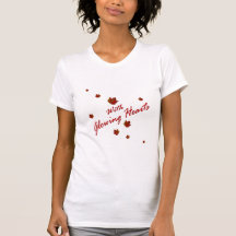 With Glowing Hearts Tshirt